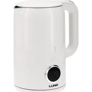 Electric kettle TOYA LUND 1.7L with temperature control, white