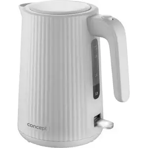 Electric kettle Concept Solution RK2390, plastic body, 1.7 L, white