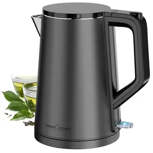 Electric kettle ProfiCook PC-WK 1290 — 1.5 L, 2200 W, Anthracite