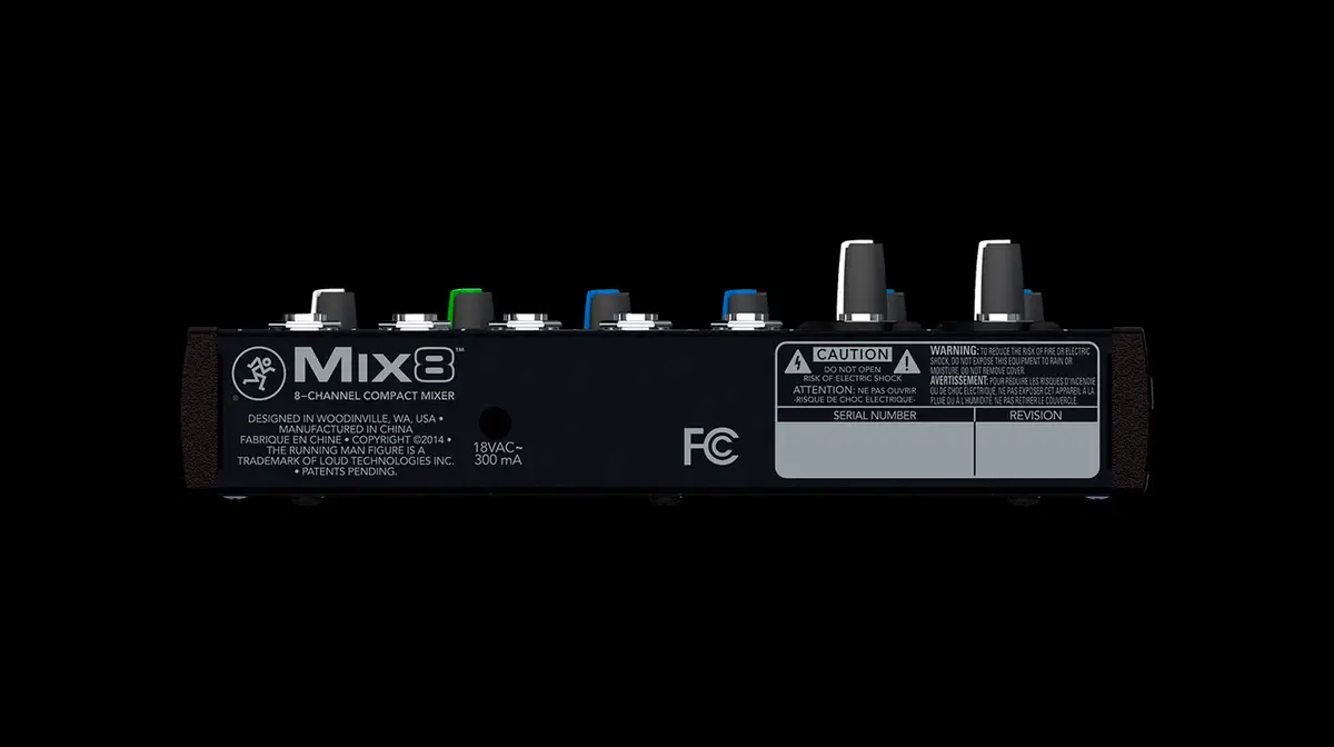 Mixer Mackie Mix8 — 8-channel analog mixer Photo 5