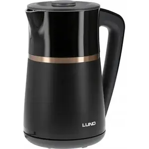 Electric kettle TOYA 1.7 L with temperature control, black