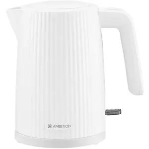Electric kettle Ambition Curly 1.7 L, model 180, white