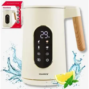 Electric kettle Klausberg KB-9005, 1.7 L capacity, adjustable temperature control