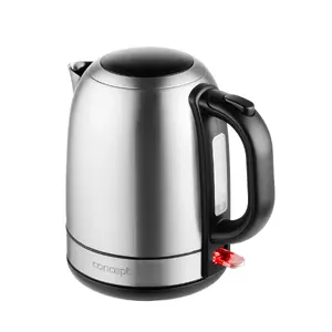 Electric kettle Concept Solution RK3250 — 1.2 L, 2200 W, stainless steel, cordless, water level indicator