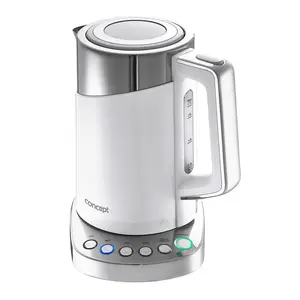 Электрический чайник Concept Solution RK3170 — 1,7 л, 2200 Вт, нержавеющая сталь/белый