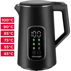 Electric kettle Concept Solution RK3385 with temperature control, 1.7 L capacity