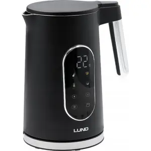 Electric kettle TOYA 1.7 L with adjustable temperature, black