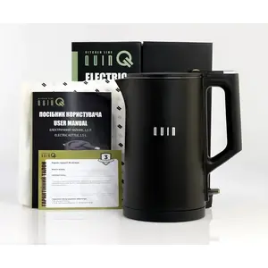 Electric kettle Lumarko KTL-101 — 1.5 L capacity, black