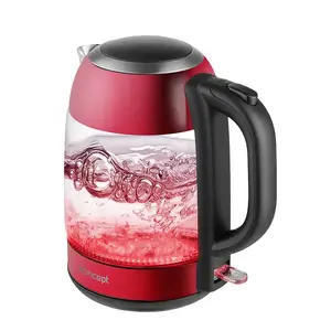 Electric kettle Concept Solution RK4081 — 1.7 L, 2200 W, glass & stainless steel, cordless