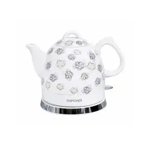 Electric kettle Concept Solution RK0010 0.8 L, 1000 W, ceramic housing, white