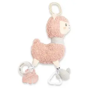 Plush hanging toy baby mix New Baby Lama – soft lama nursery accessory for stroller or crib