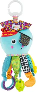 Karājamā rotaļlieta zīdaiņiem TOMY Lamaze Captain Calamari no plūša, daudzkrāsaina, 0+ mēn.