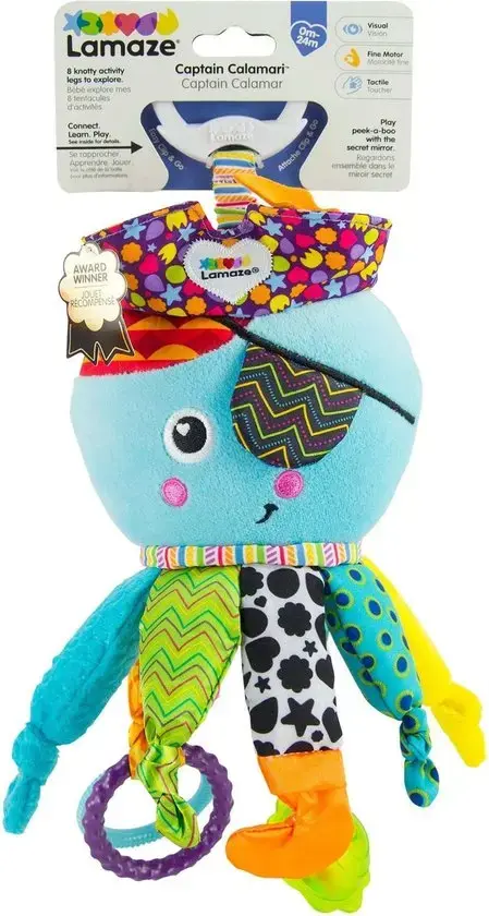 TOMY Lamaze Captain Calamari — подвесная плюшевая игрушка Photo 2