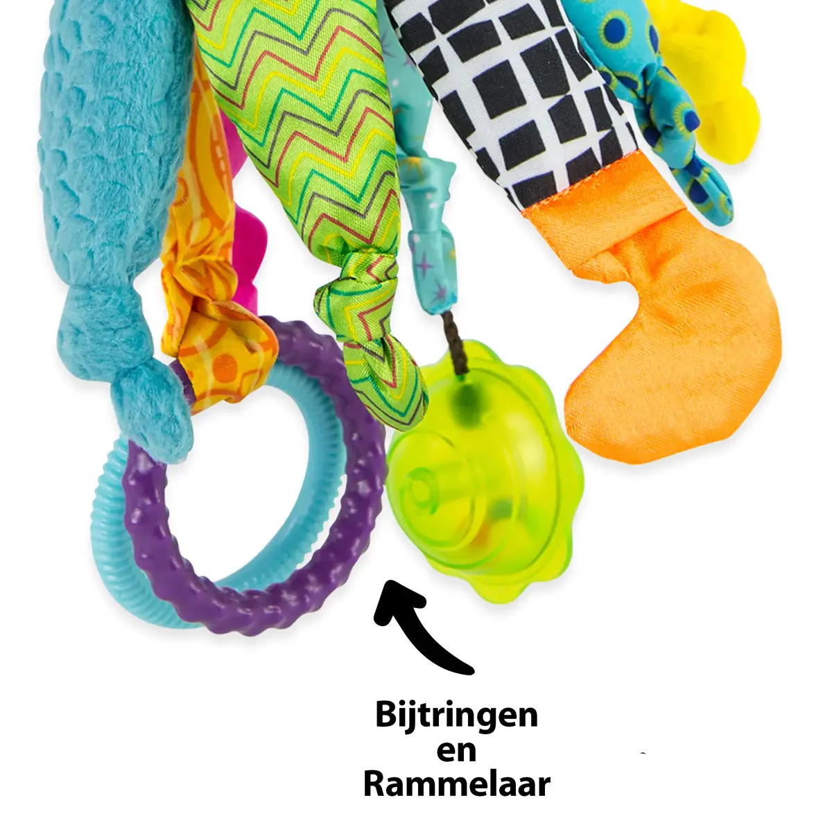 TOMY Lamaze Captain Calamari — подвесная плюшевая игрушка Photo 5