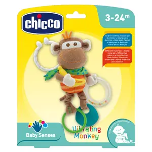 Погремушка CHICCO 00907-00 — лёгкая детская ручная погремушка, 90 г