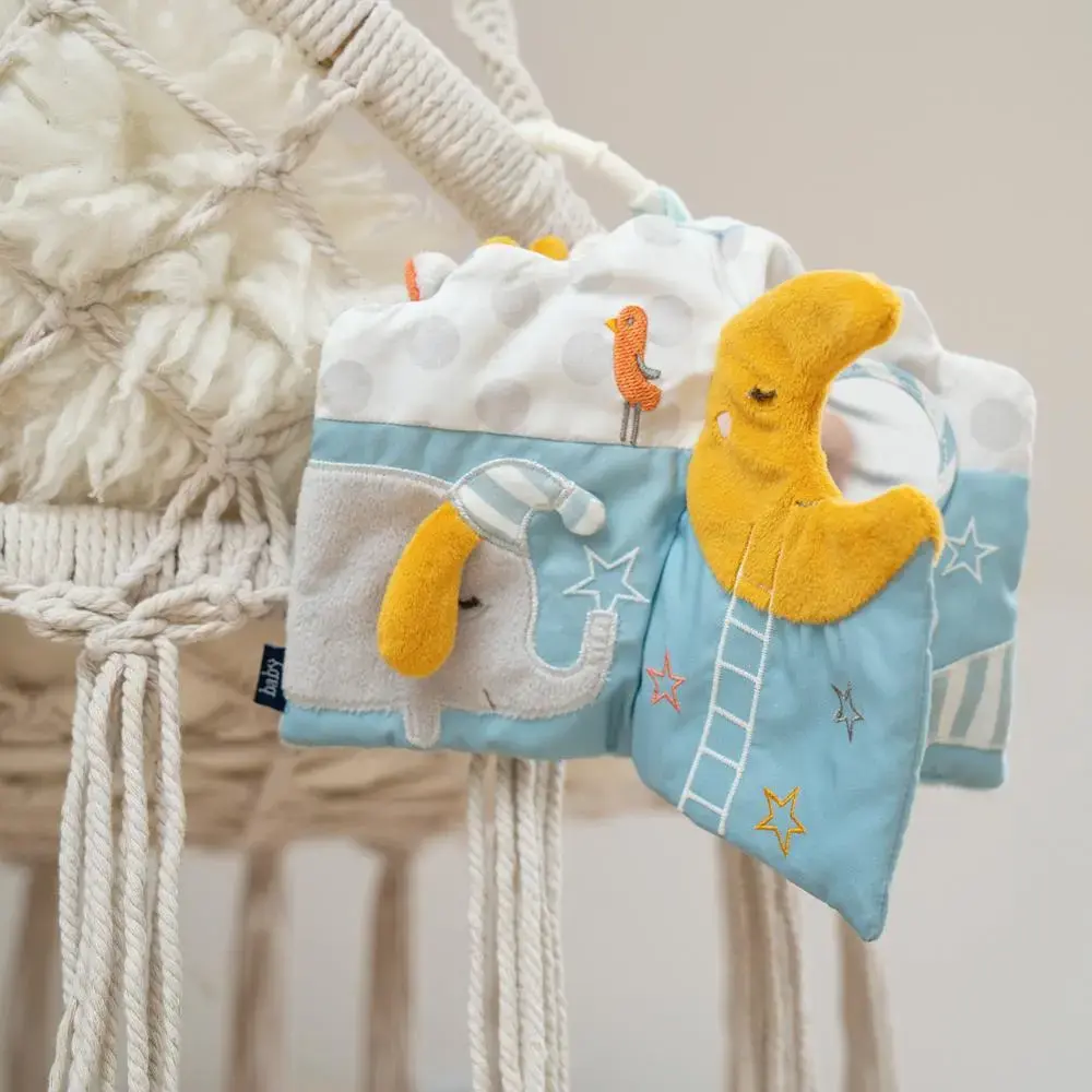Babyfehn Fehn 053142 тканевая и деревянная книга Photo 3
