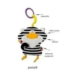 Hencz grabulis — kaķēns, zīdaiņa rokas sensorā rotaļlieta