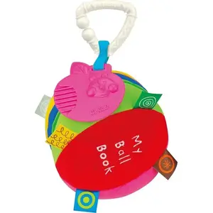 Игрушка Ks Kids Zawieszka książeczka piłka — мягкая подвесная книжечка с мячиком для коляски/кроватки