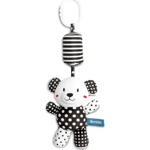 Подвесная игрушка для коляски Sensillo Black&White Zawieszka Do Wózka Miś