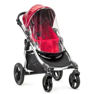 Raincover for baby carriage by Baby Jogger BJ90351 — transparent protective cover