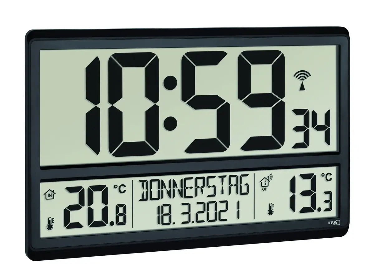 Digital alarm clock TFA 60.4521.01 Photo 2