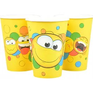 Disposable paper cups GoDan Minki, pack of 8