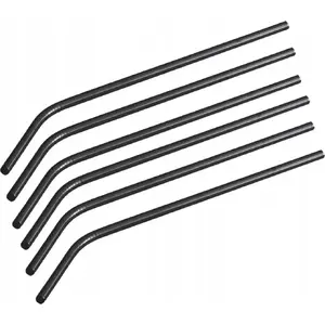 Reusable metal drinking straws Berlinger Haus BH-2984, stainless steel set