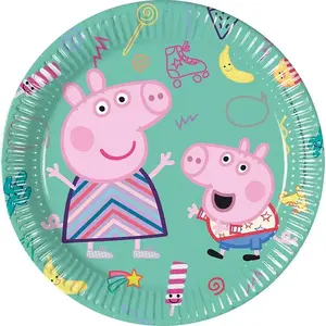 Paper Plates GoDan Peppa Pig, pack of 8