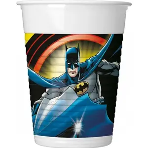 Plastic Cups GoDan 200 ml, Batman Rogue Rage design, pack of 8
