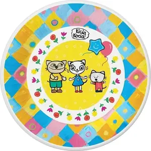 Paper plates GoDan Kicia Kocia 18 cm, pack of 6