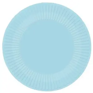 Paper Oval Plates AMSCAN 23 cm, pack of 8 — disposable tableware
