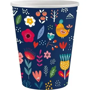 Paper cups GoDan Summer Have fun 250 ml, pack of 6