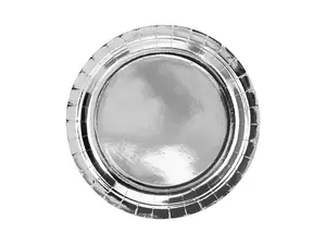 Plate PartyDeco TPP36-018ME — disposable round paper plate, 23 cm