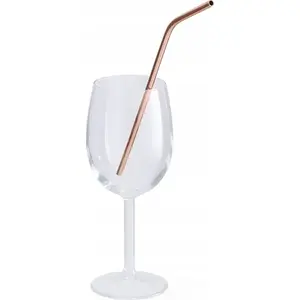 Metal Drinking Straws Set 6 pcs Berlinger Haus Rose Gold BH-2982