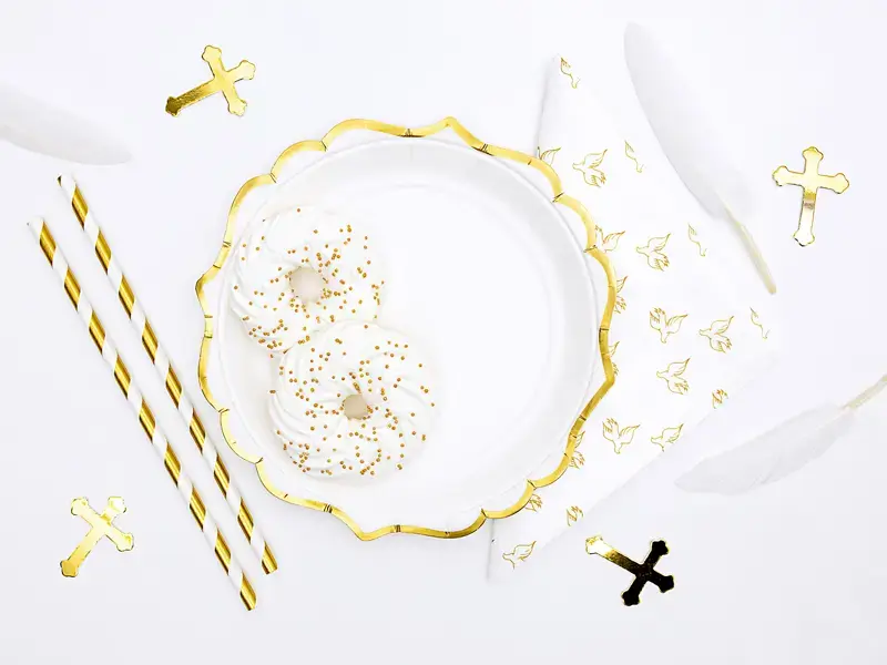 Plate PartyDeco TPP30-008 — disposable 18.5 cm Photo 6