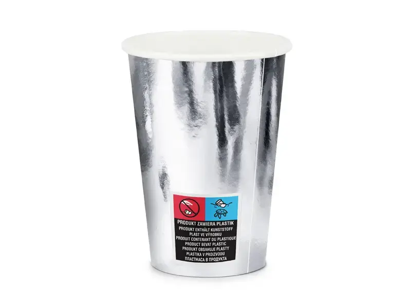 Papīra vienreizlietojama krūzīte PartyDeco KPP35-018-EU1 220 ml Photo 2