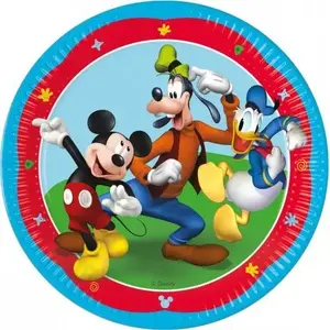 Paper plates GoDan Mickey 23 cm, pack of 8