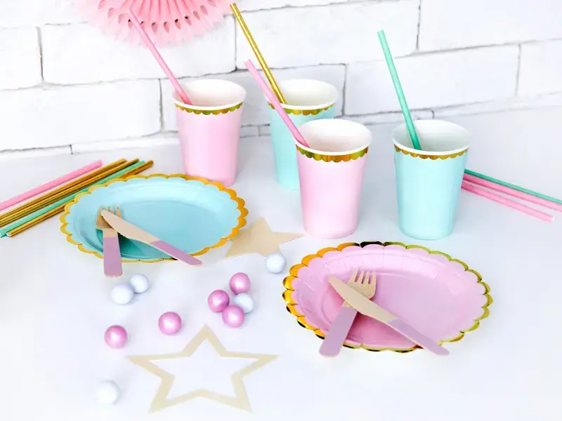 Papīra vienreizlietojama krūzīte PartyDeco KPP16-081J-EU1 220 ml Photo 3