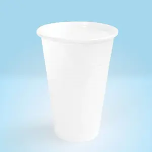 Thermal Plastic Mug 200 ml by office products — pack of 100, white