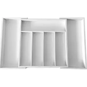 Drawer Cutlery Organizer Insert KingHhoff KH-1746, Adjustable 52/31 x 31 cm