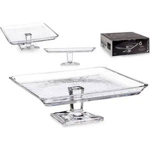 Стеклянный ланчбокс Pasabahce Madlen прозрачный 23,7×8×23,7 см