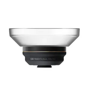 Fotolieca ShiftCam LU-MC-025-23-EF — makroliēca 25x, M12 stiprinājums, alumīnijs/stikls, 34.8 mm, 36.6 g, melna/zelta