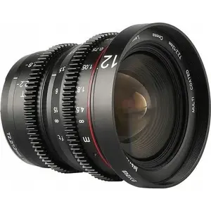 Platauguma primes objektīvs Meike 12mm f/2.2 priekš Micro Four Thirds (MFT/M4/3)