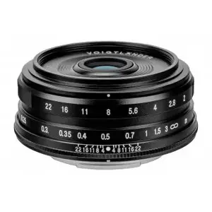 Objektīvs Voigtlander Ultron 27 mm f/2.0 priekš Fujifilm X — melns