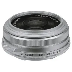 Platleņķa objektīvs Voigtlander Color-Skopar 18 mm f/2.8 priekš Fujifilm X, sudraba