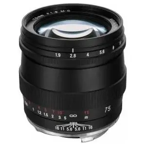 Объектив дальномерный Voigtlander Ultron 75 мм f/1.9 для Leica M