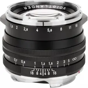 Voigtlander Nokton II 50 мм f/1.5 для Leica M — ручной объектив, мультипросветлённый, чёрный