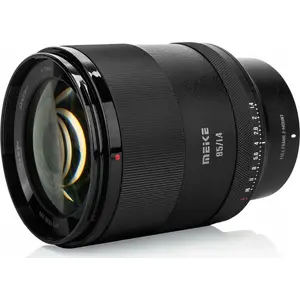Objektīvs Meike 85 mm f/1.4 FF STM ar autofokusu priekš Nikon Z (Z‑mount) — pilnkadrains portreta objektīvs