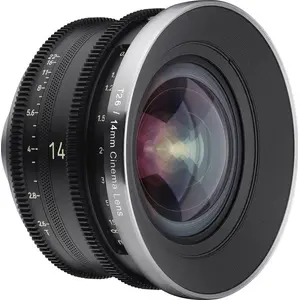 Cinema lens Samyang Xeen Meister 14mm T2.6 for Sony E mount, wide-angle prime, T2.6 aperture