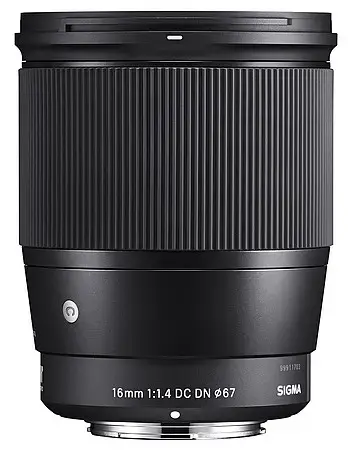 SIGMA 16mm F1.4 DC DN | C wide lens Photo 2